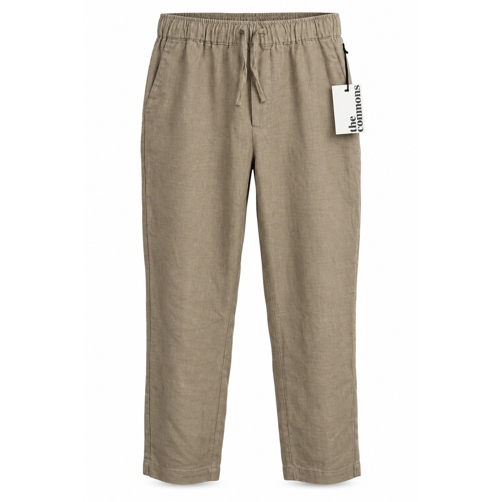 The Commons E-Waist Ankle Beach‎ Pant Mens L Taupe NWT